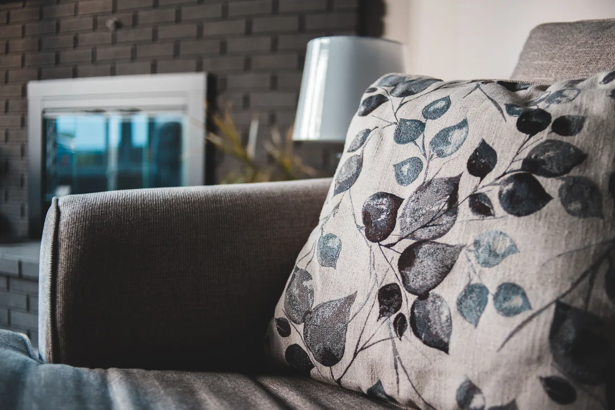Leaf Pattern Cushion